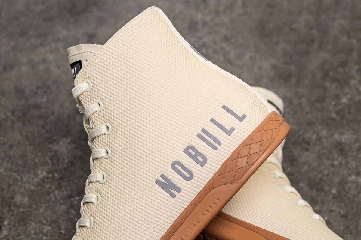 Nobull High-Top Women's Trainers White | Australia (JB4638)